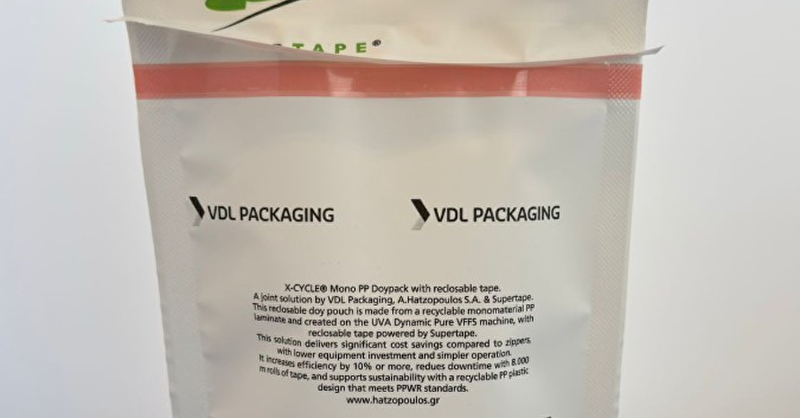Supertape presenteert dubbelzijdige tapestrip voor hersluitbare flexibele verpakkingen