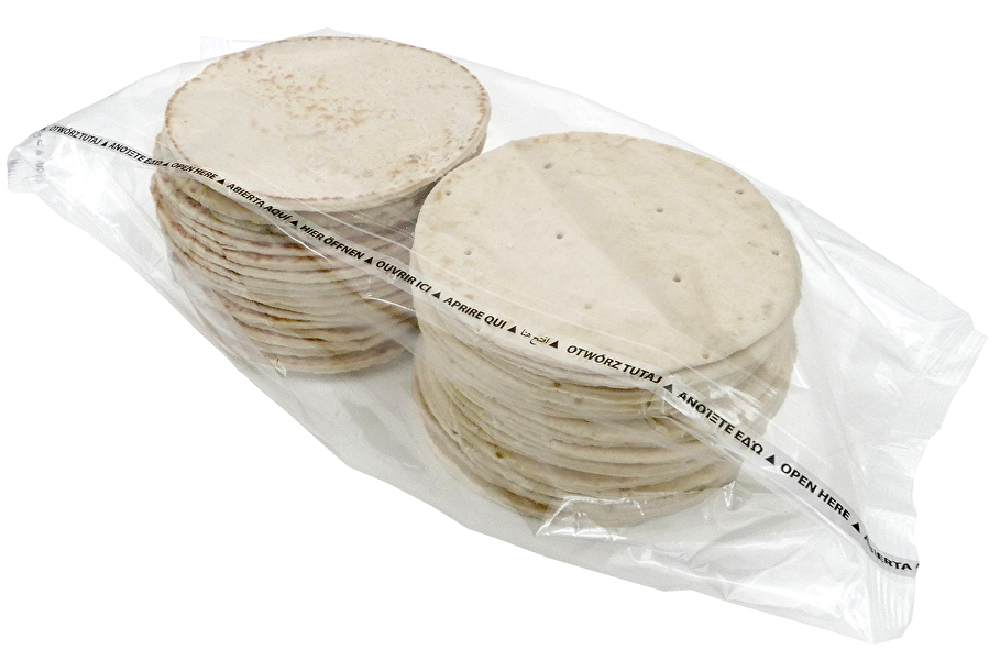 Flatbreads langer vers met TapeSeal hersluitbare verpakkingsoplossing